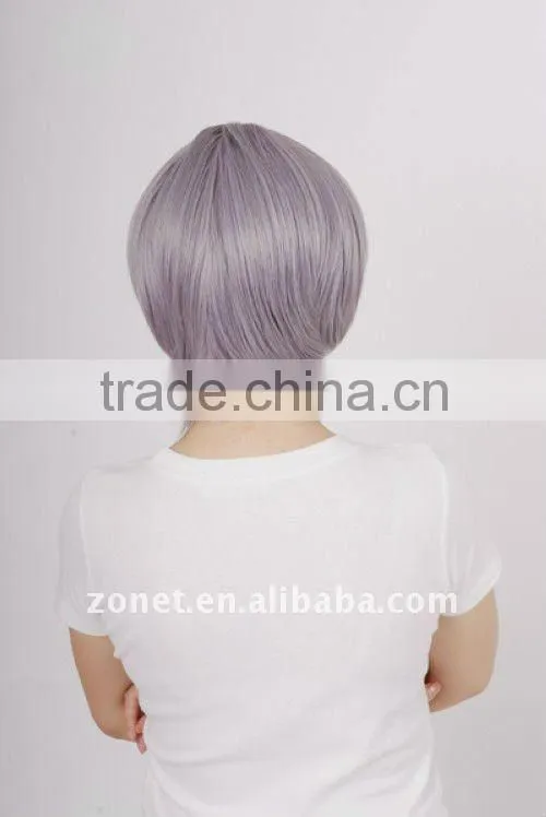 Fashion Cosplay silver grayHETALIA NORWAY Wig