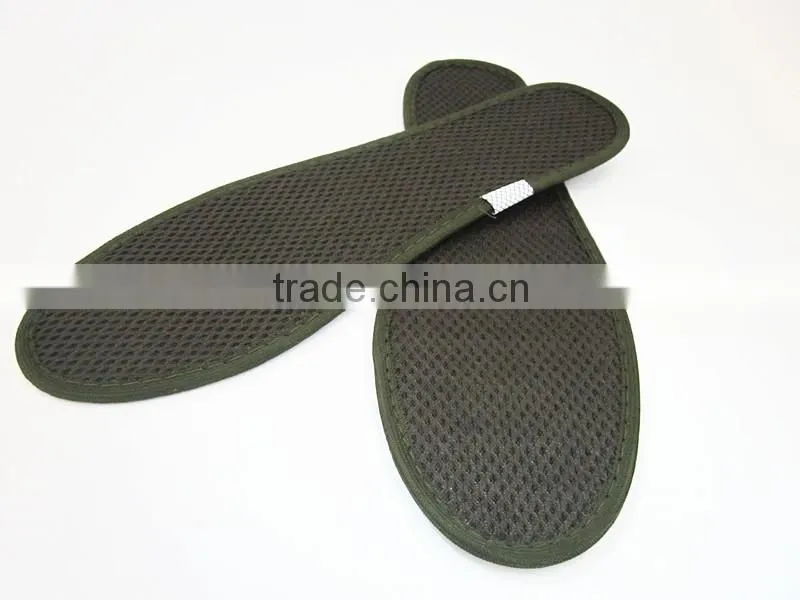 high quality Anti-biotic insole charcoal Deodorant Bamboo odour insole deodorizer shoe pad Foot Care