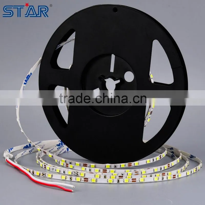 14.4W 72 leds rohs waterproof double sided led strip light