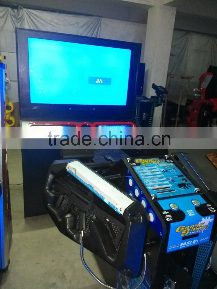 coin operated touch screen video game machines 42_LCD_Ghost_squad shooting arcade game machine racing go karts slot machine