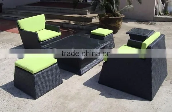 Obelisk Stackable Sofa Set Garden Rattan Sofa Furniture