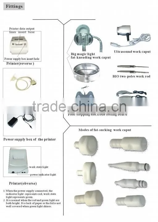 ultrasound/bio microcurrent handheld vacuum suction massage machine