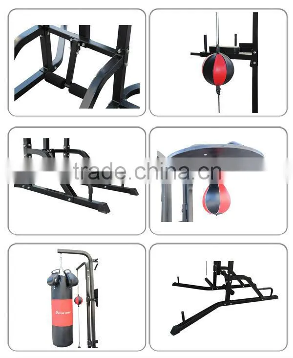 Boxing Stand and Gym Station with Punching Bag