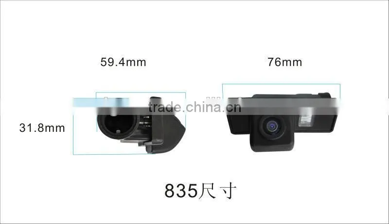 Reversing rearview camera for mercedes benz rear view camera