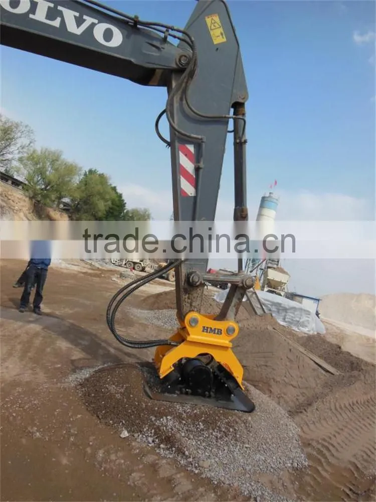 hydraulic vibrating soil compactor for excavator