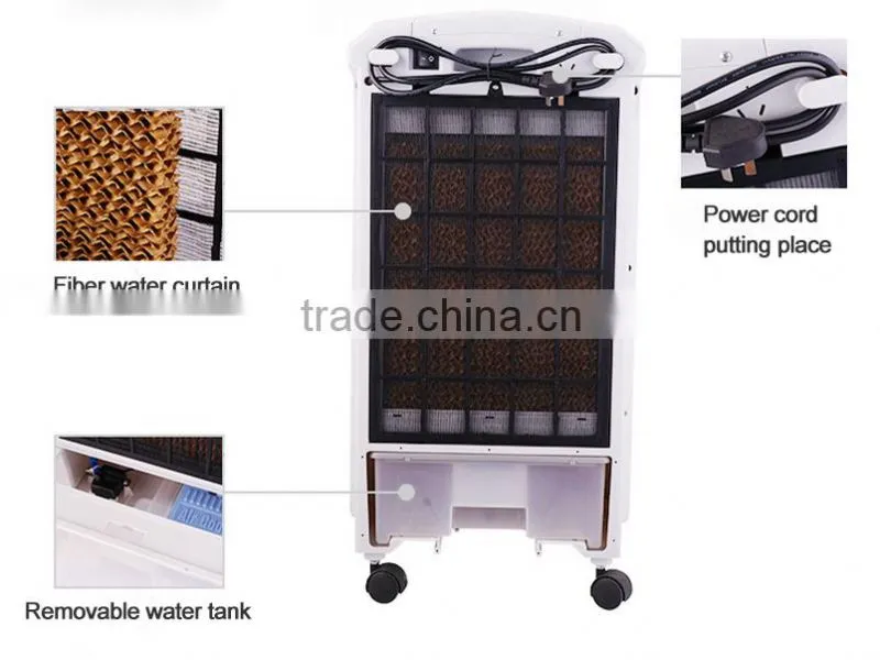 Low power portable anion air cooler and heater