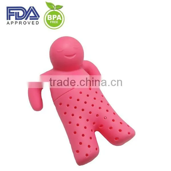 Sir Tea Infuser - 100% Food Grade Silicone, Dishwasher Safe