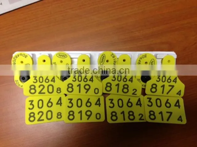 Equipments producing Portable laser marking machine hunst for animal ear tag