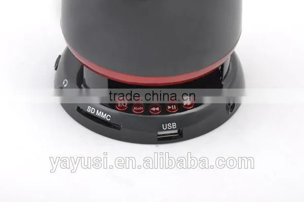 powerful rechargeable pa speaker with usb port TF card & FM