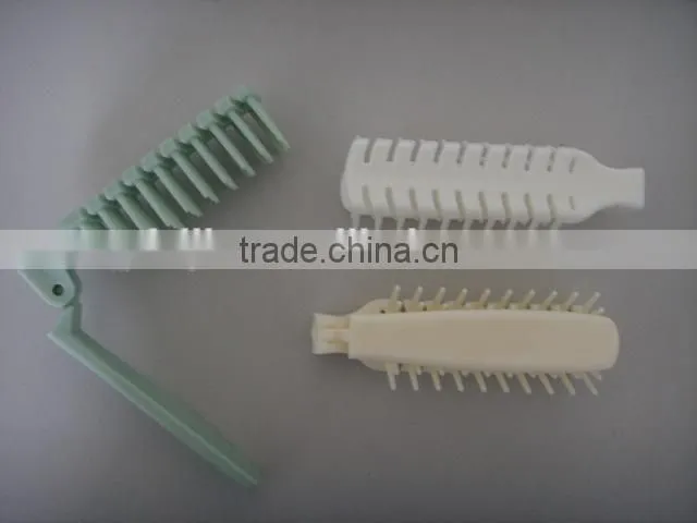 OEM China disposable plastic folding hotel comb