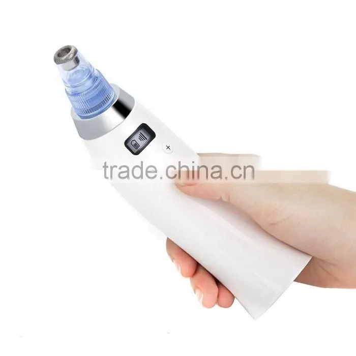 mini 4 heads diamond dermabrasion vacuum pore dead skin removal device