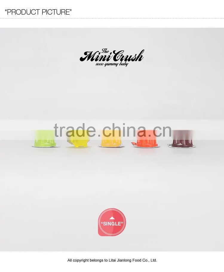 Healthy assorted bulk fruit jelly sweet