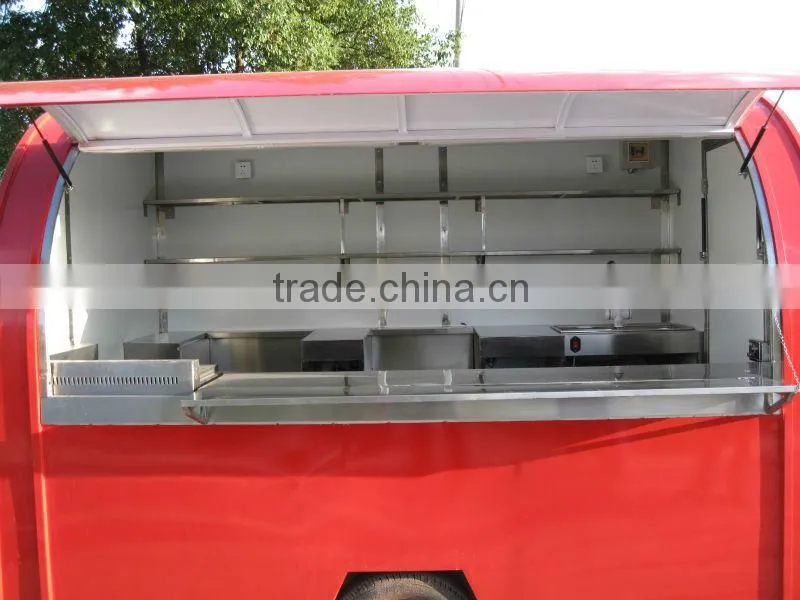 JX-FS290B Professional factory manufacturing Outdoor Mobile Street Fast Food Trailer