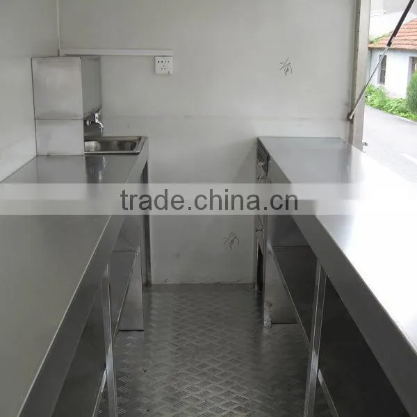 JX-FV260 Professional Automobile based Outdoor mobile Breakfast food car