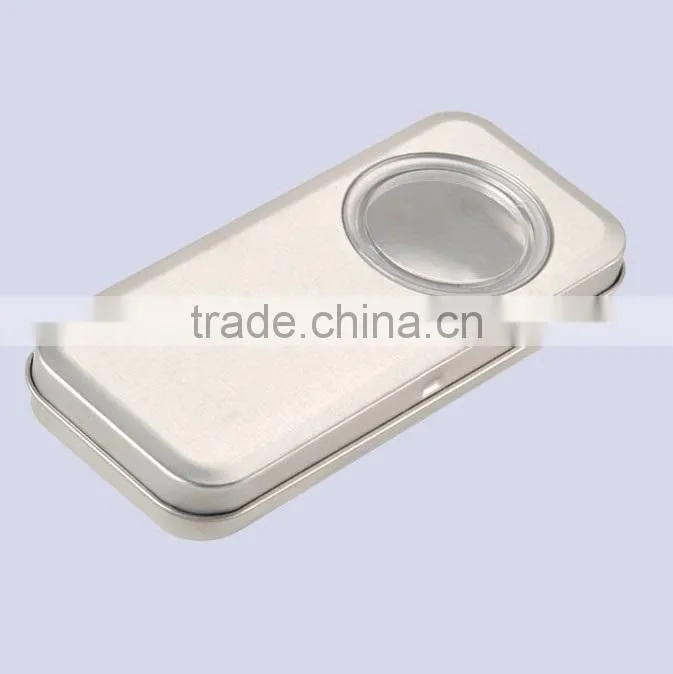 fashion design rectangle watch gift box Best Selling box for watches OEM window lid single watch boxes