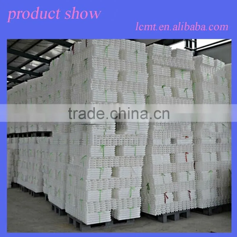 broiler feeder pan system for poultry farm