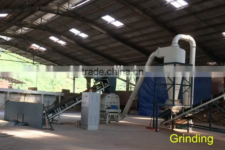 Small vertical ring die pellet machine with 800- 1000kg an hour productivity