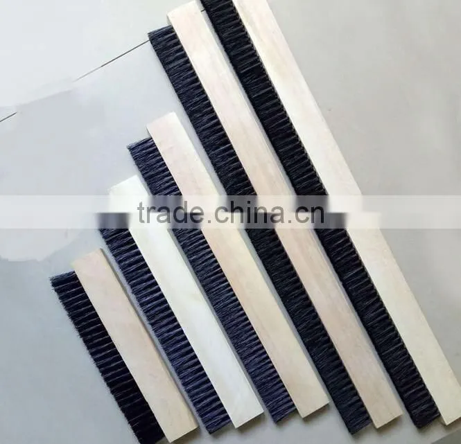 OEM differnet rows industrial wood handle brush +8618637188608
