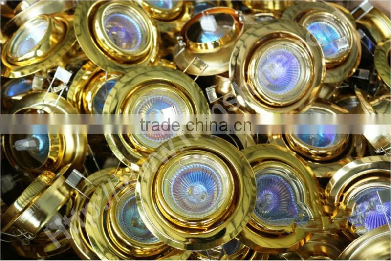 Korean golden sauna room dedicated led lights for sauna
