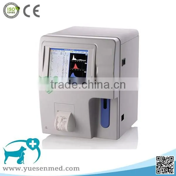 YSTE880 cheapest fast test speed veterinary automatic blood cell analyzer