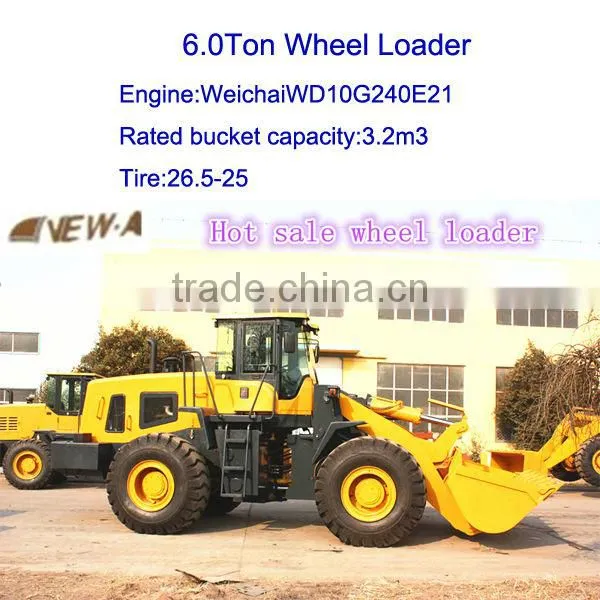 2016 CE 6ton ZL60 wheel front end loader
