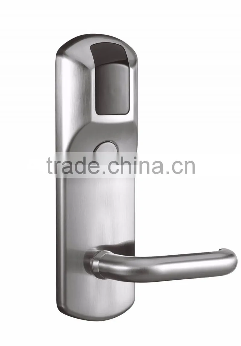 Popular sell touch screen aluminium alloy handle intelligent door lock