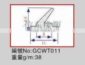 special-shaped TPV extrusion sealing strips