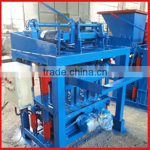 bestselling semiautomatic cement/cinder/ashfly brick block machine