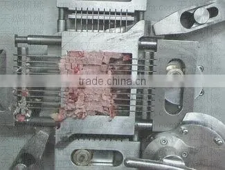 TW-550 Automatically Frozen Meat Cutting Machine (Video)