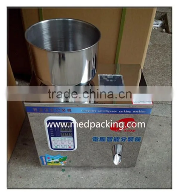 Automatic tea/powder weighing and packaging machine,grain medicine powder filling machine 1-25g