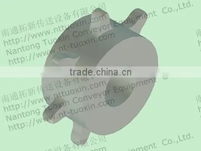IS615 Radius Flush Grid Plastic Modular Belt