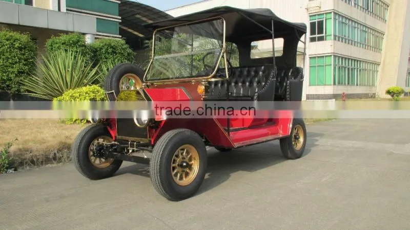 Top quality unique 48V 5 person classic bubble car electric vehicle