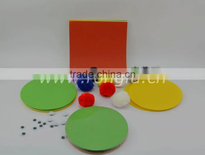 Good Quality colored bulk plush pom poms for DIY craft