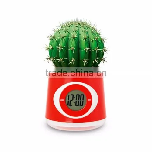 special design clock flowerpot with clock