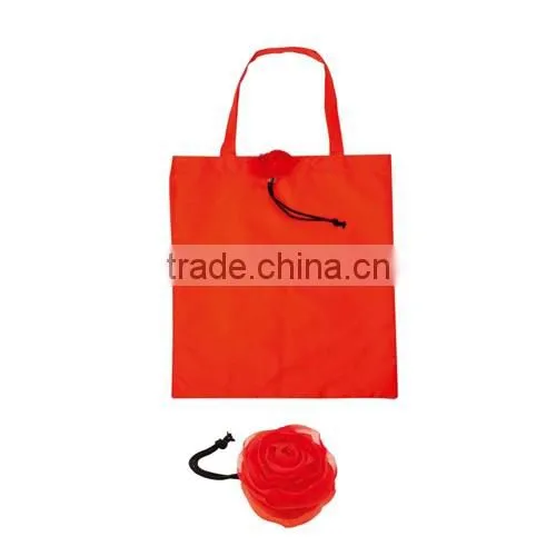Promotion foldable flower gift bag