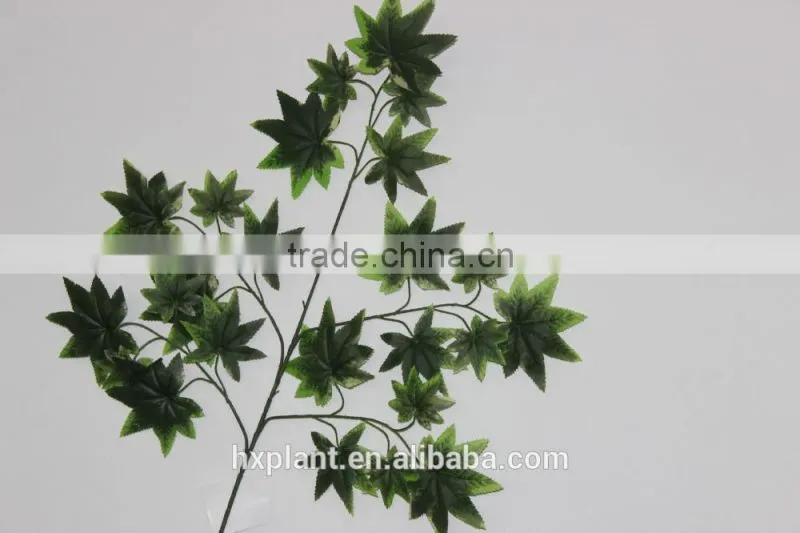 new style high quality artificial maple leaf, fake maple leaf simulation plant