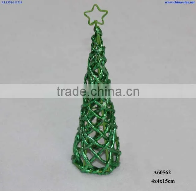 mini christmas tree for table decor