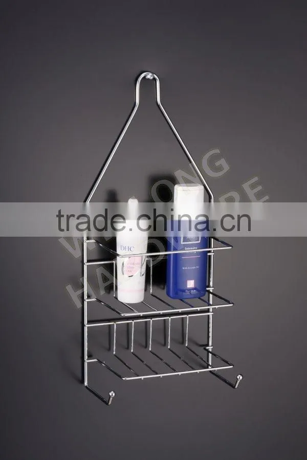 wall metal bathroom rack