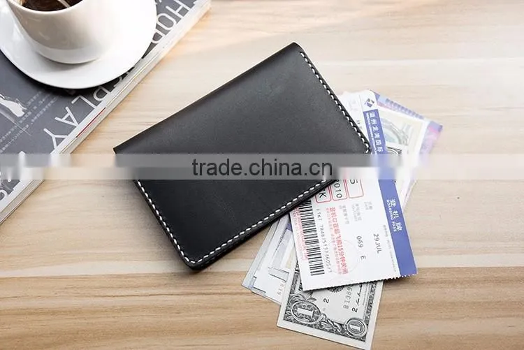 Simple Style passport cover passport holder Crazy Horse Leather travel wallet