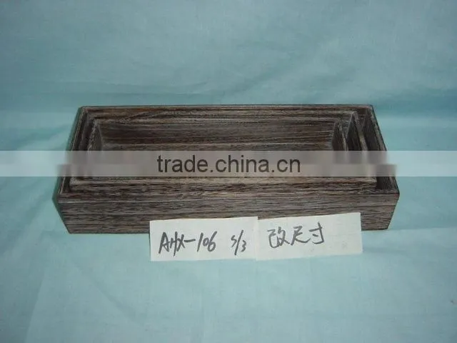 small wooden cutlery tray