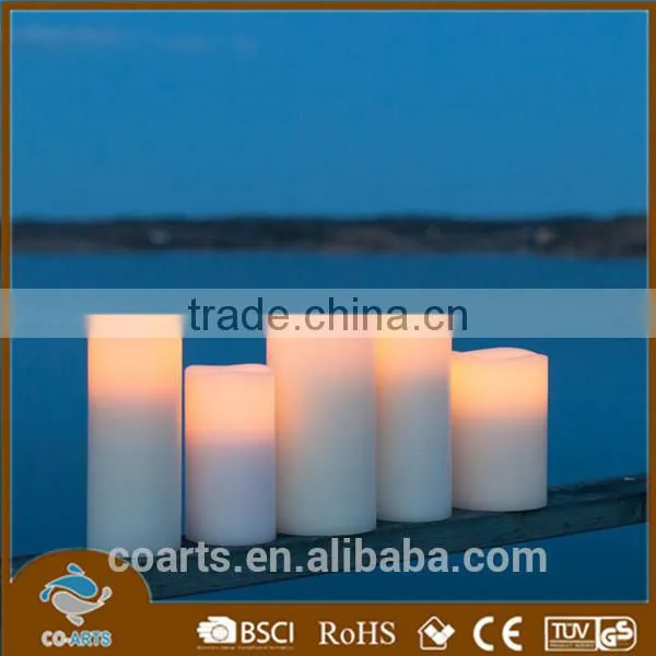 China Fashion promotional wax led candle