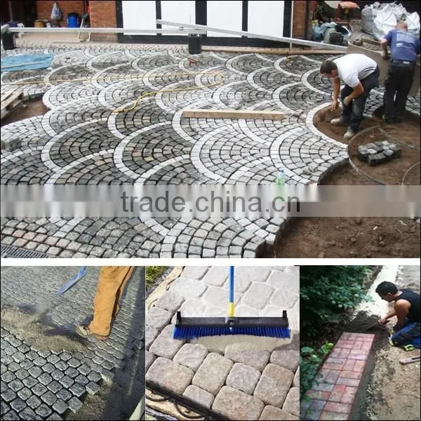 Mesh Cobblestone G603 G654 slate granite driveway pavers