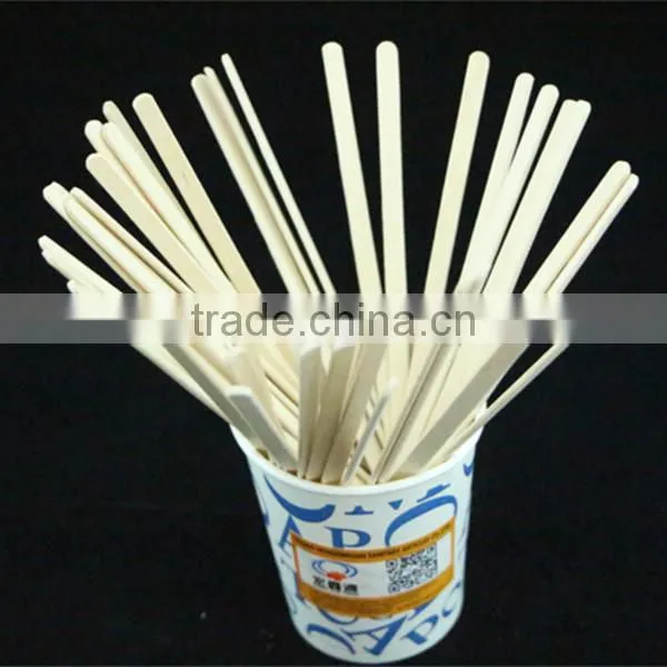 disposable wooden muddler
