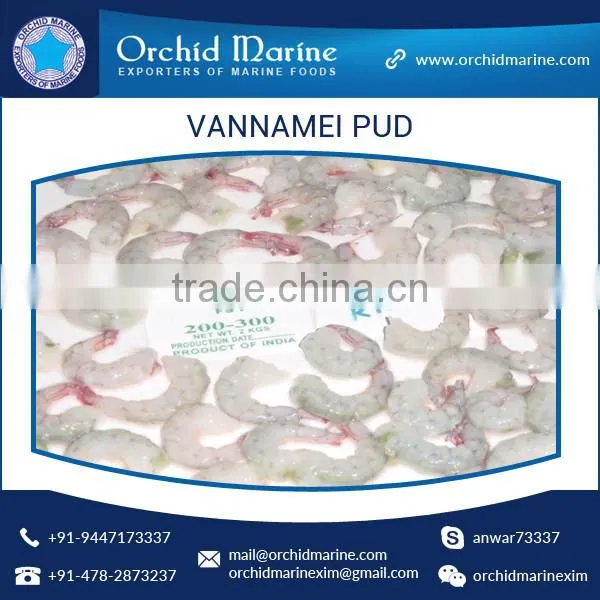 Exclusive Range of Pure and Natural Vannamei PUD Shrimp at Wholesale Price