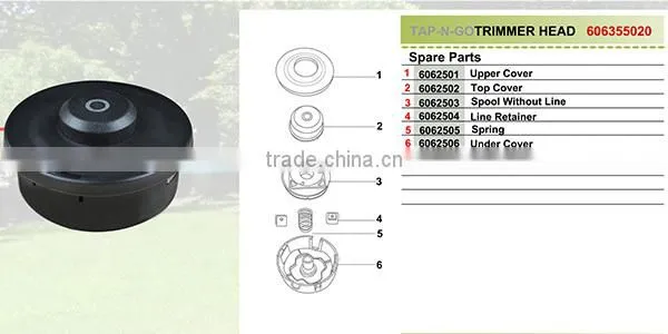 Professional Best Grass Trimmer Head For String Trimmer