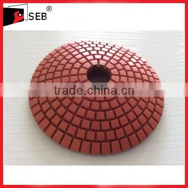 100mm polishing pads for concrete wet SEB-PP110679