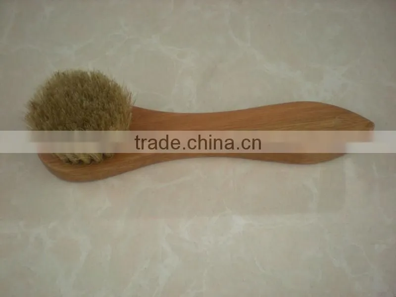 wooden shoe brush