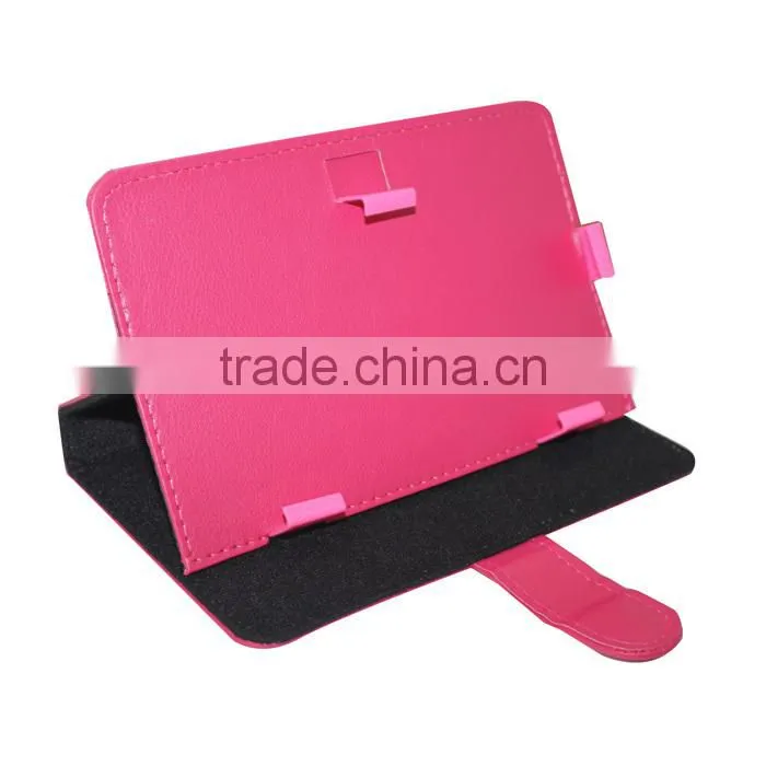 Universal Leather Case for Tablet PC 7 Inch, leather flip case