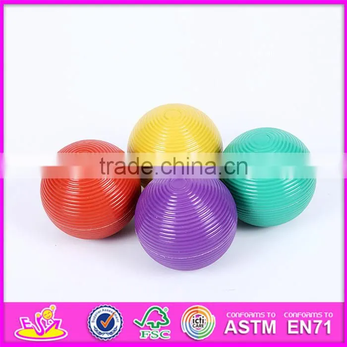 2016 new fashion children 6 group of wooden croquet set W01A164
