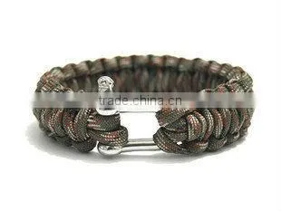 Charming paracord survival bracelet